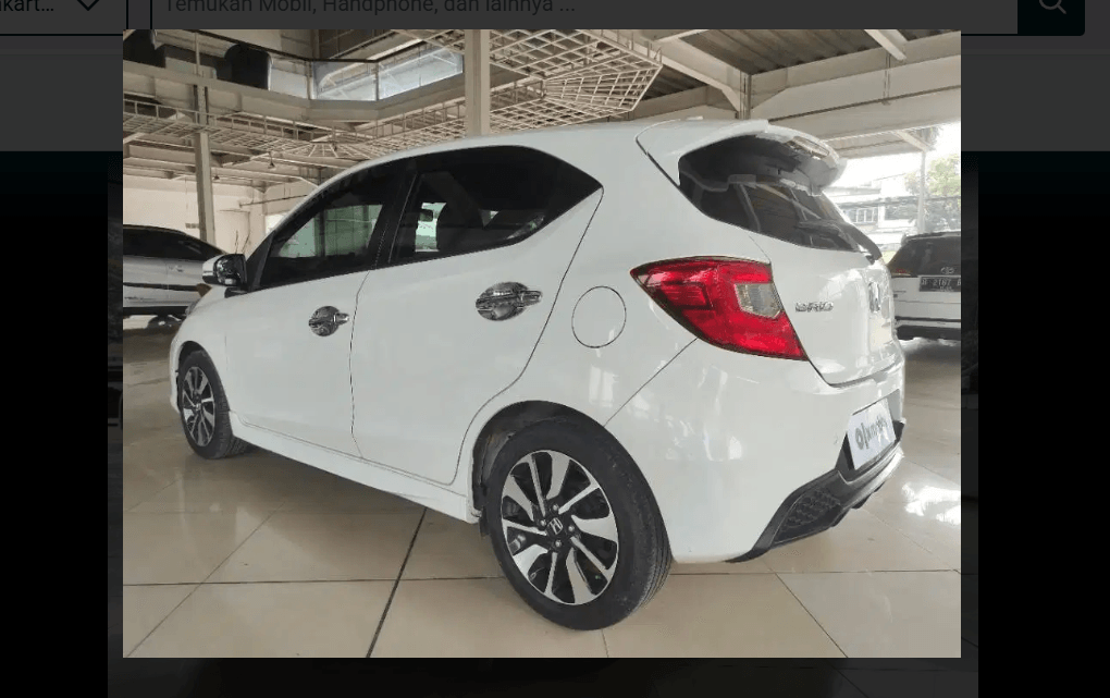 Makin Murah dan Bisa Dicicil! Mobil Bekas Honda Brio RS 2019 Putih, KM Super Rendah, Cuma Rp4 Jutaan Perbulan