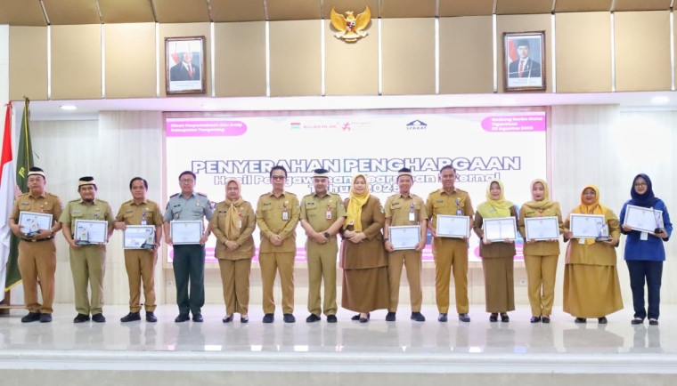 Beri Penghargaan Kepada Pengelola Arsip Terbaik, Sekda Kabupaten Tangerang Ajak Perangkat Daerah Bangun Sistem Kearsipan Terintegrasi dan Inovatif