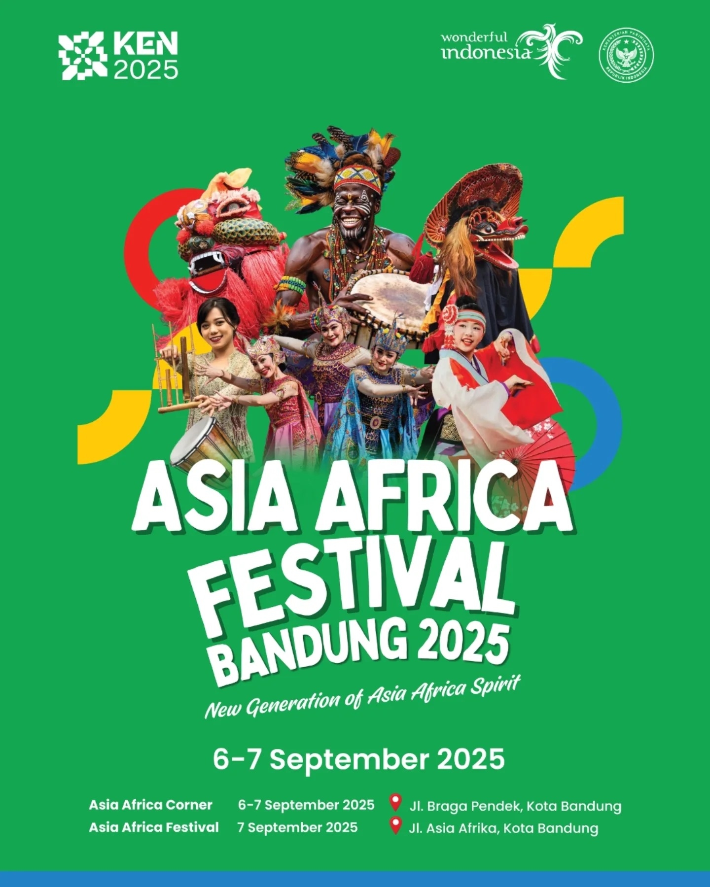 Asia Africa Festival 2025: Gelaran Karnaval hingga Pentas Budaya di Kota Bandung pada Awal September 2025, Berikut Rangkaian Acaranya