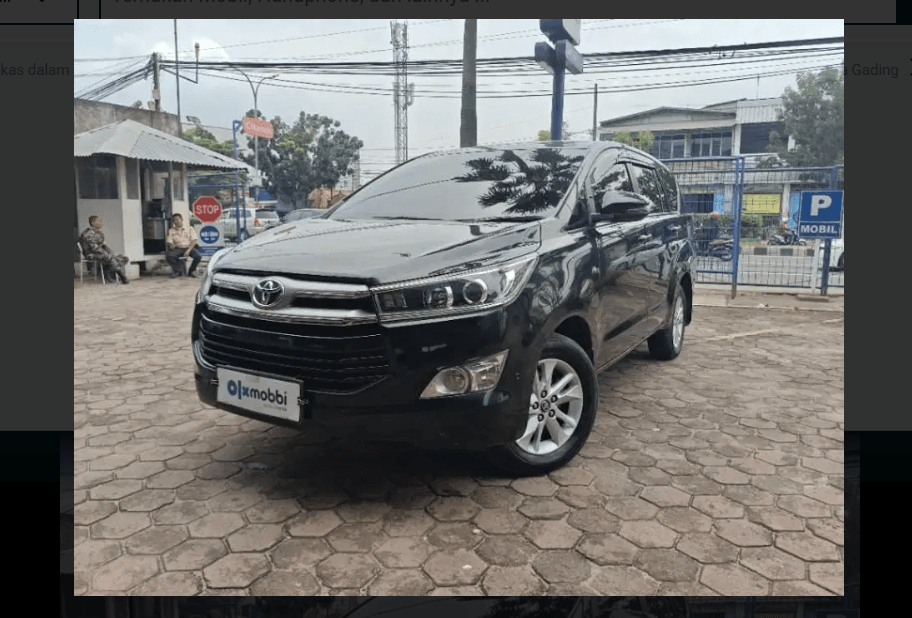 Stop Cicil Motor Mahal! Tambah Sedikit Dapat Mobil Bekas Toyota Kijang Innova V 2019 Hitam Gagah Ini, Keluarga Pasti Suka