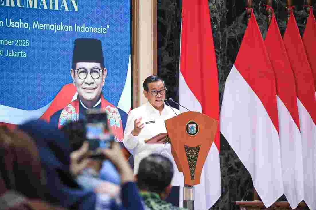 Mirip Film Home Sweet Loan, Gubernur Pramono Sebut Banyak Anak Muda Takut Nikah Karena Persoalan Hunian