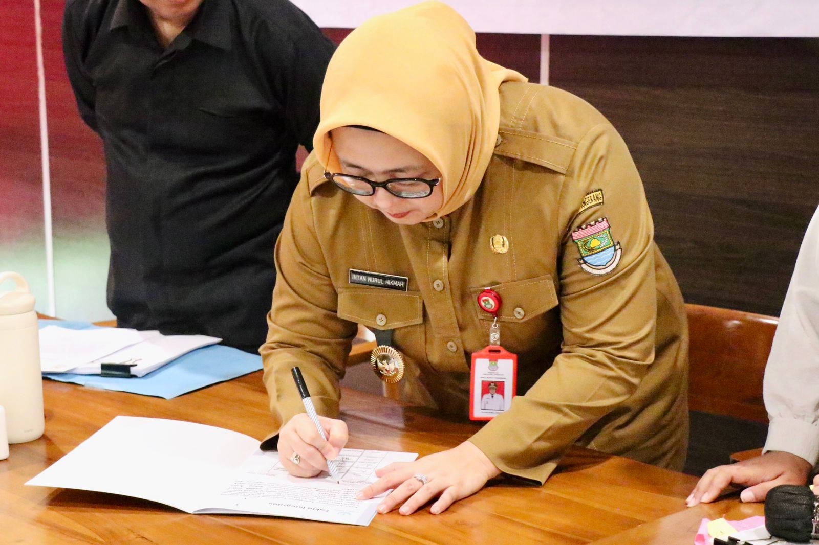 Wabup Intan Tandatangani Pakta Integritas Perlindungan Perempuan dan Anak Terhadap Tindak Pidana Kekerasan Seksual, Dukung Revisi Perda No.7/2018