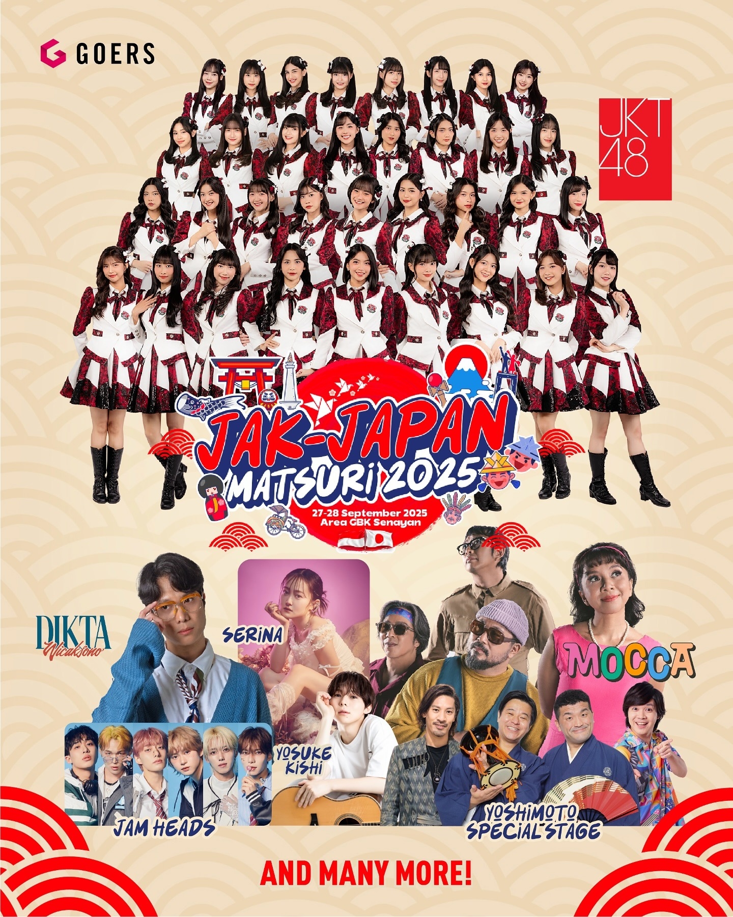 Tiketnya Hanya Rp 50 Ribu! Konser JKT48 hingga Mocca di Plaza Parkir Timur GBK Senayan Akhir Pekan Ini, Cek Jadwal dan Penampil Lainnya