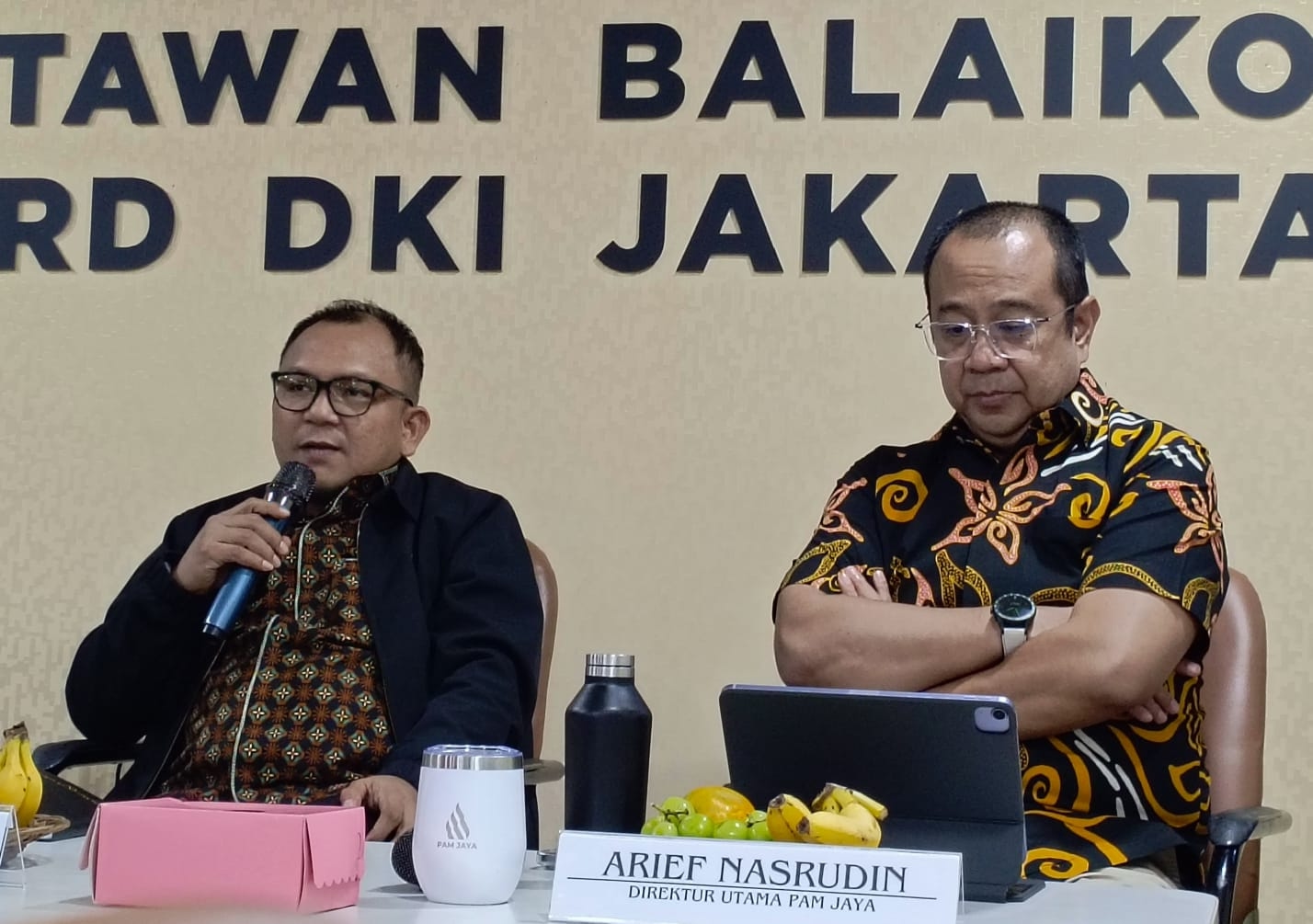 Tak Perform di Bawah Swasta, Wakil Ketua DPRD dari Golkar Basri Baco Nilai PAM Jaya Kini Tunjukkan Performa Mengesankan