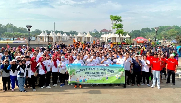 Keren! World Clean Up Day 2025 di Kabupaten Tangerang Diperingati dengan Aksi Bersih-bersih Massal, Digelar di 30 Lokasi dan Diikuti Ribuan Orang