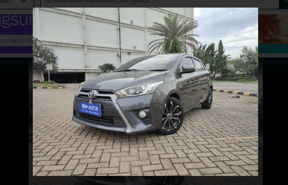 Siap Ngacir di Kota! Toyota Yaris 1.5 G AT 2017 Bekas, Desain Stylish, Fitur Modern, Dijual Hanya Rp140 Juta!