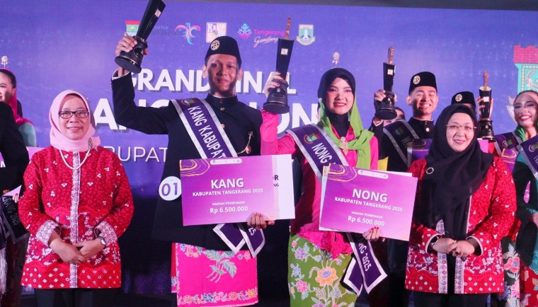 Farhan dan Regina Terpilih Jadi Kang dan Nong Kabupaten Tangerang 2025, Ini Pesan Keduanya untuk Anak Muda Indonesia