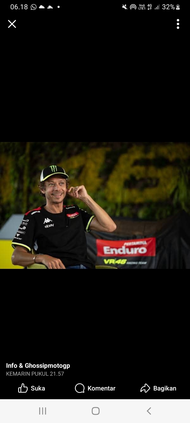 Jangan Lupa, Valentino Rossi Gelar Meet and Greet Hari Ini di Jakarta Pukul 15.00, Cek Lokasinya di Sini