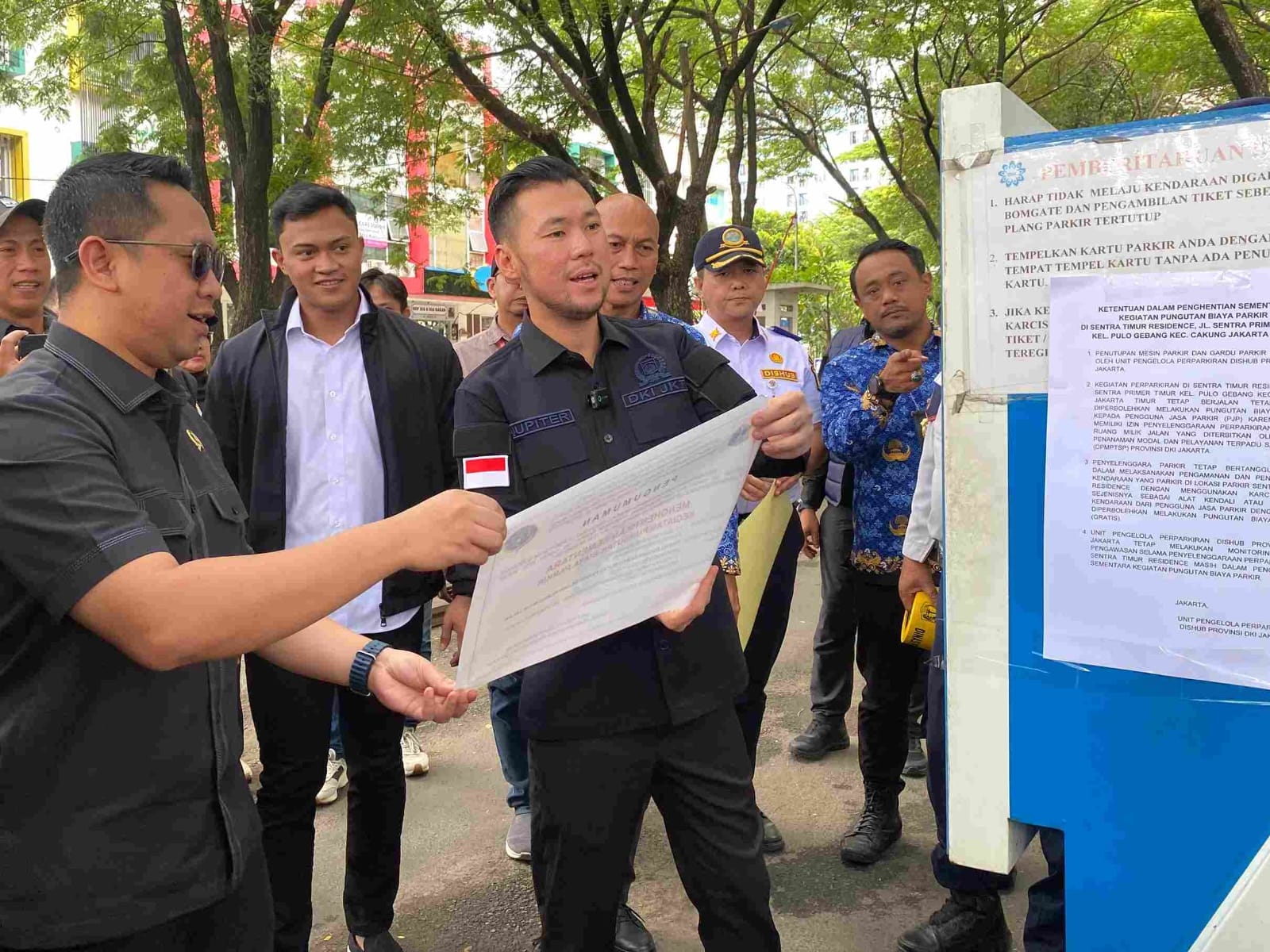 Pansus Parkir Sidak 4 Lokasi Parkir Ilegal di Lahan Pemprov, Potensi Kebocoran Capai Rp70 M Per Tahun