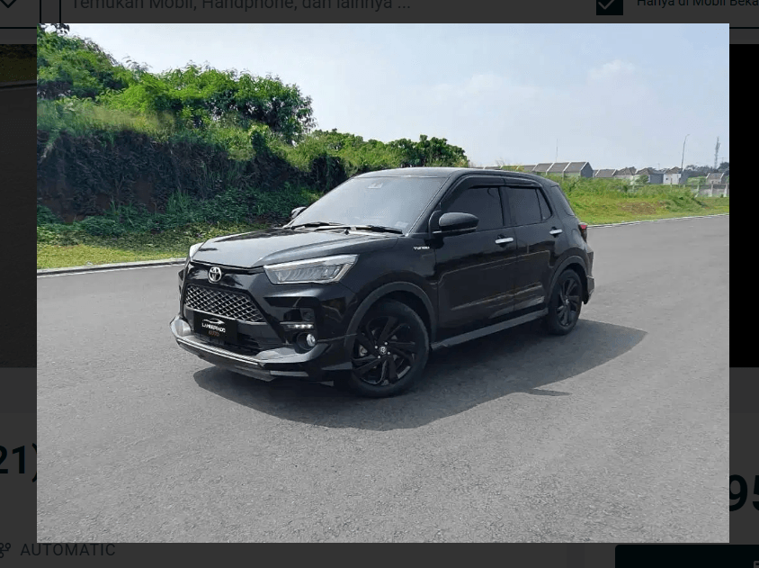 Tampilannya Udah Mirip Mobil Baru! Toyota Raize GR Sport 2021 Bekas Ini Dijual dengan Harga Kredit Menarik, Bonus Adaptive Cruise Control!