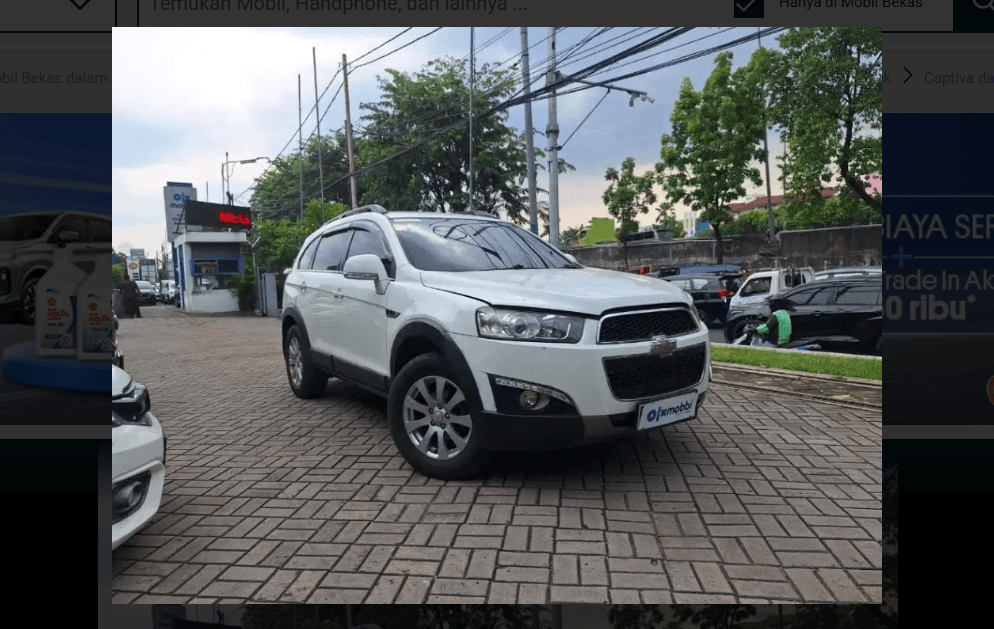 Performa Diesel Impresif Chevrolet Captiva 2013 Bekas Siap Angkut 7 Penumpang! Odo 159 Ribu KM, Transmisi Otomatis, Harga Kredit Merakyat!