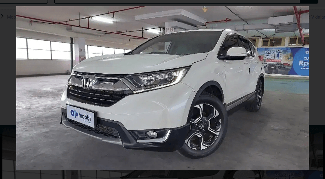 Anjlok Drastis! Honda CRV Turbo 2017 Bekas Cuma Rp 206 Juta, Tenaga Besar 190 HP, Kabin Luas 7 Penumpang