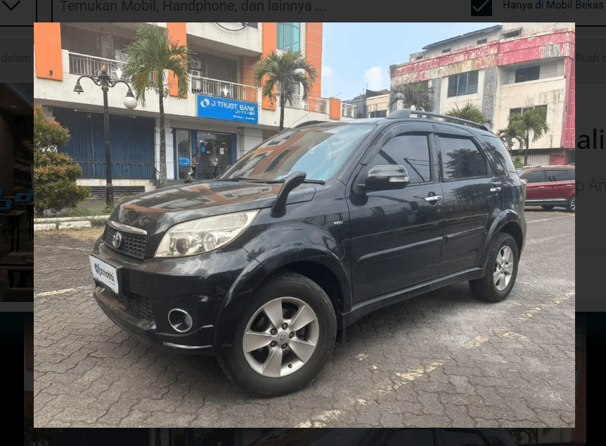 Bodinya Gagah Full Krom, Toyota Rush G AT 2013 Bekas Ini Dijual Murah, Pajak Sangat Panjang, Cocok Buat Keluarga Besar!