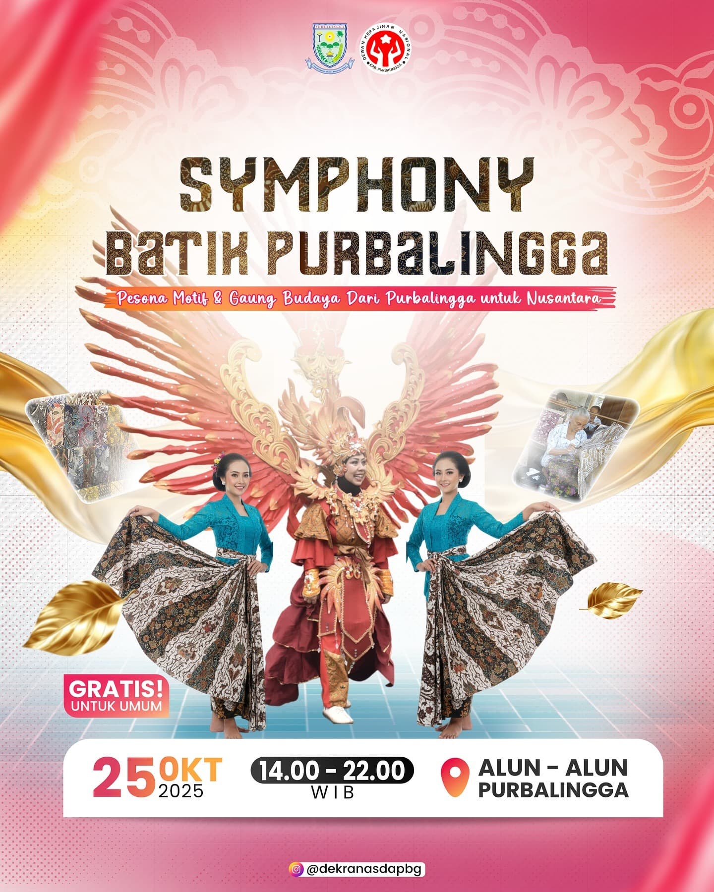 Gratis! Symphony Batik Purbalingga Digelar pada 25 Oktober 2025: Ada Fashion Show, Pentas Wayang Kulit hingga Konser Musik Etnik