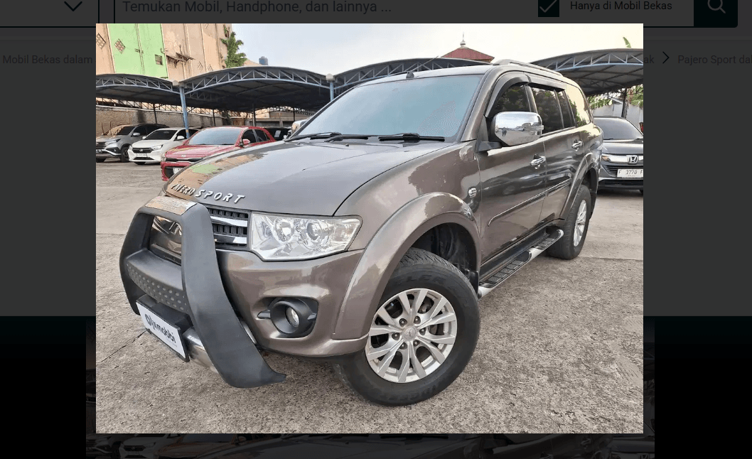 Ganteng Maksimal dan Siap Pakai! Mitsubishi Pajero Sport Exceed 2014 Diesel Bekas, Dijual Murah, Transmisi Otomatis, Tenaga 136 PS!