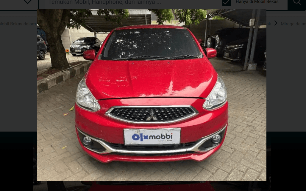 City Car Lincah dan Hemat! Mitsubishi Mirage GLX MT 2017 Bekas Dijual Murah, Kondisi Terawat, Unit Astra Certified, Siap Ganti Pemilik