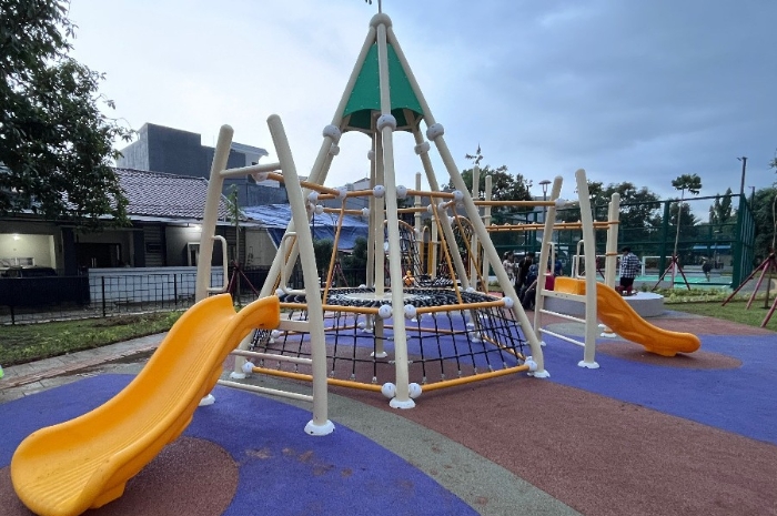 Nikmati Gaya Hidup Sehat di Taman Bugar Duri Kepa, Tempat Favorit Baru Warga Jakarta Barat
