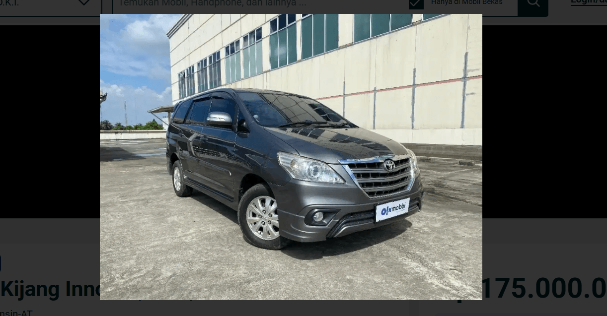 Kilometer Baru 94 Ribuan, MPV Bekas Toyota Innova G Luxury 2014 RWD Jadi Pilihan Keluarga, Dijual Murah, Angsuran Mulai Rp 4 Jutaan!