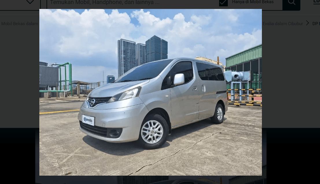 Siap Angkut Keluarga! Nissan Evalia AT 2012 Bekas Dijual Murah Dari Tangan Pertama Hanya Rp 68 Juta