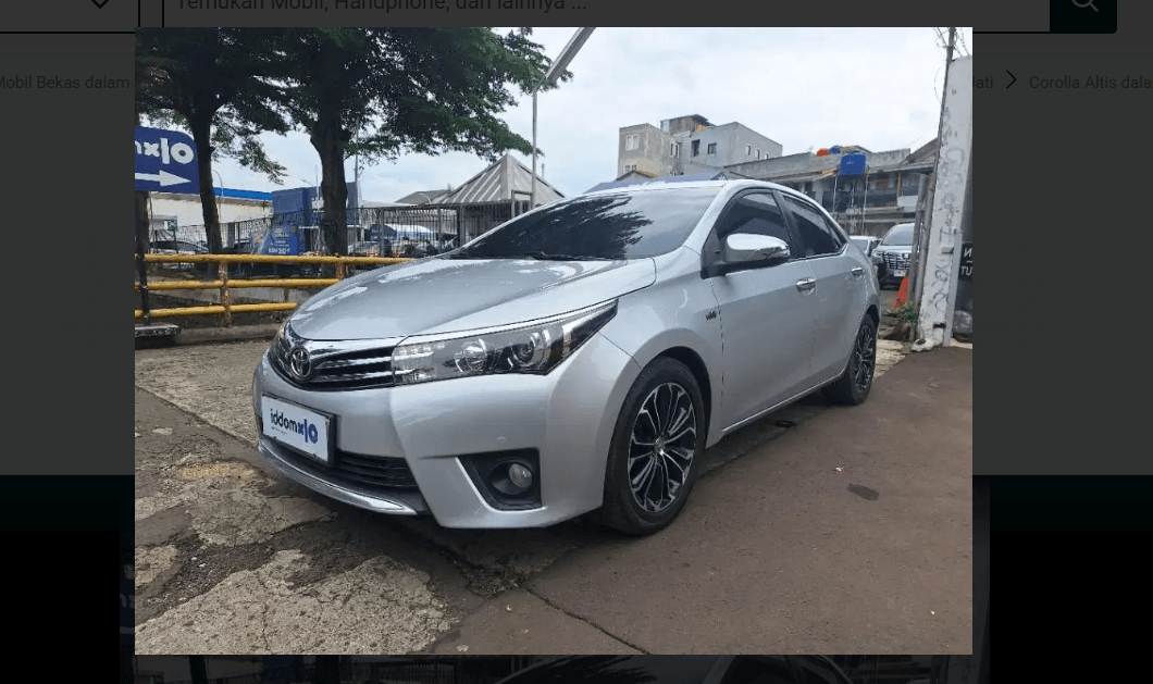 Sedan Bekas Murah! Toyota Corolla Altis 2015 Punya Desain Elegan, Tipe Tertinggi, Angsuran Ringan Mulai Rp 5 Jutaan Perbulan