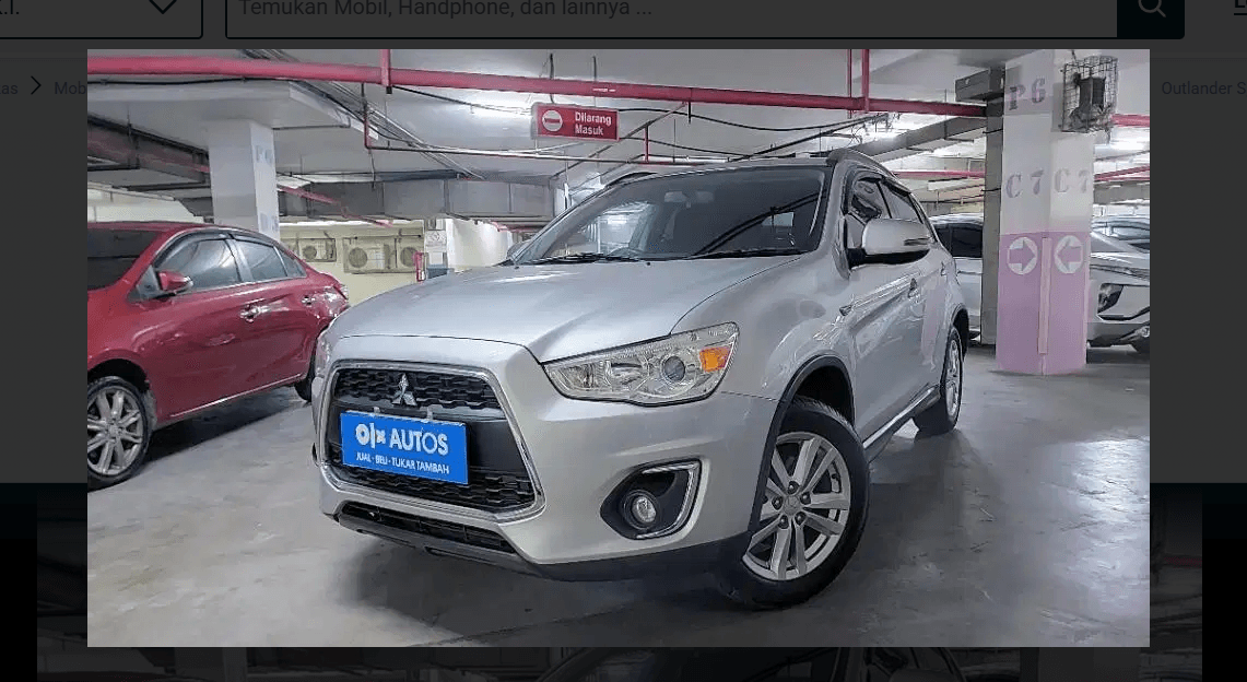 DP Cuma Rp 6 Juta, Kapan Lagi Bisa Bawa Pulang Mobil Bekas Mitsubishi Outlander Sport 2016 Otomatis CVT dengan Angsuran Ringan!