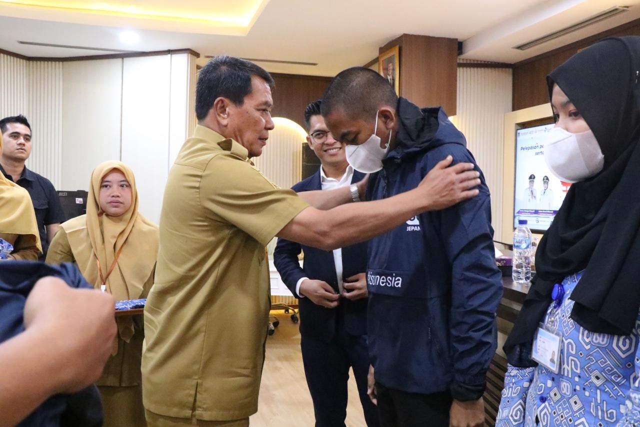 Bupati Maesyal Lepas Peserta Pemagangan ke Jepang, Komitmen Pemkab Tangerang Perluas Kerja sama Internasional