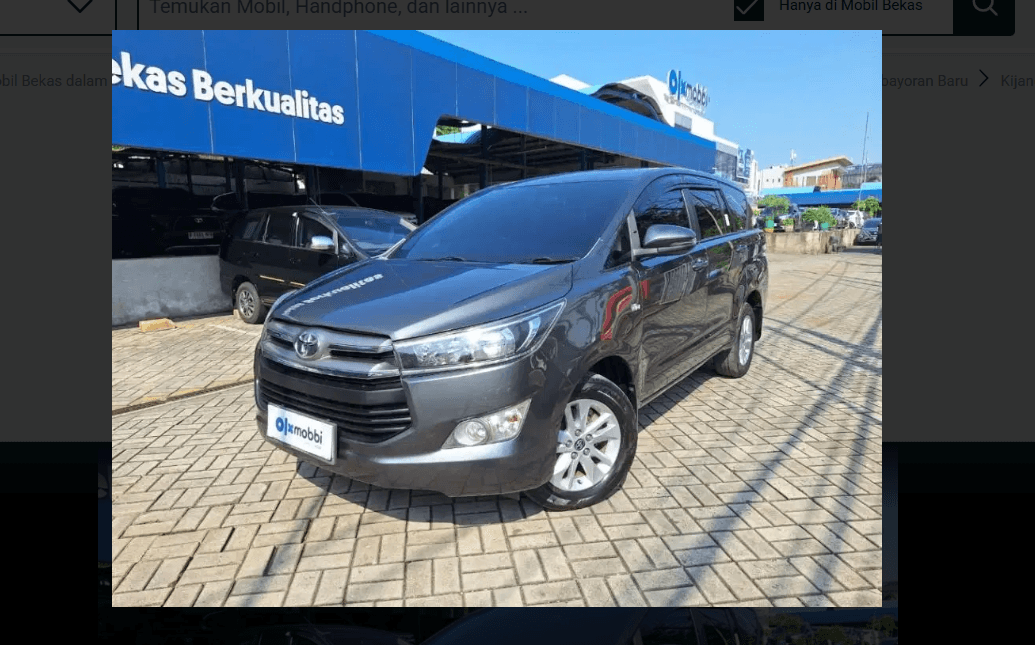 Idaman Keluarga Indonesia! Toyota Kijang Innova 2020 Bekas Tipe G, Sertifikat Astra Certified, Dijamin Bebas Banjir, Harga Cash Cuma Segini!