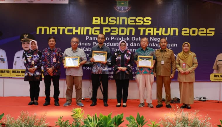 Buka Business Matching P3DN Kabupaten Tangerang, Wabup Intan Ajak Masyarakat Tingkatkan Penggunaan Produk Dalam Negeri