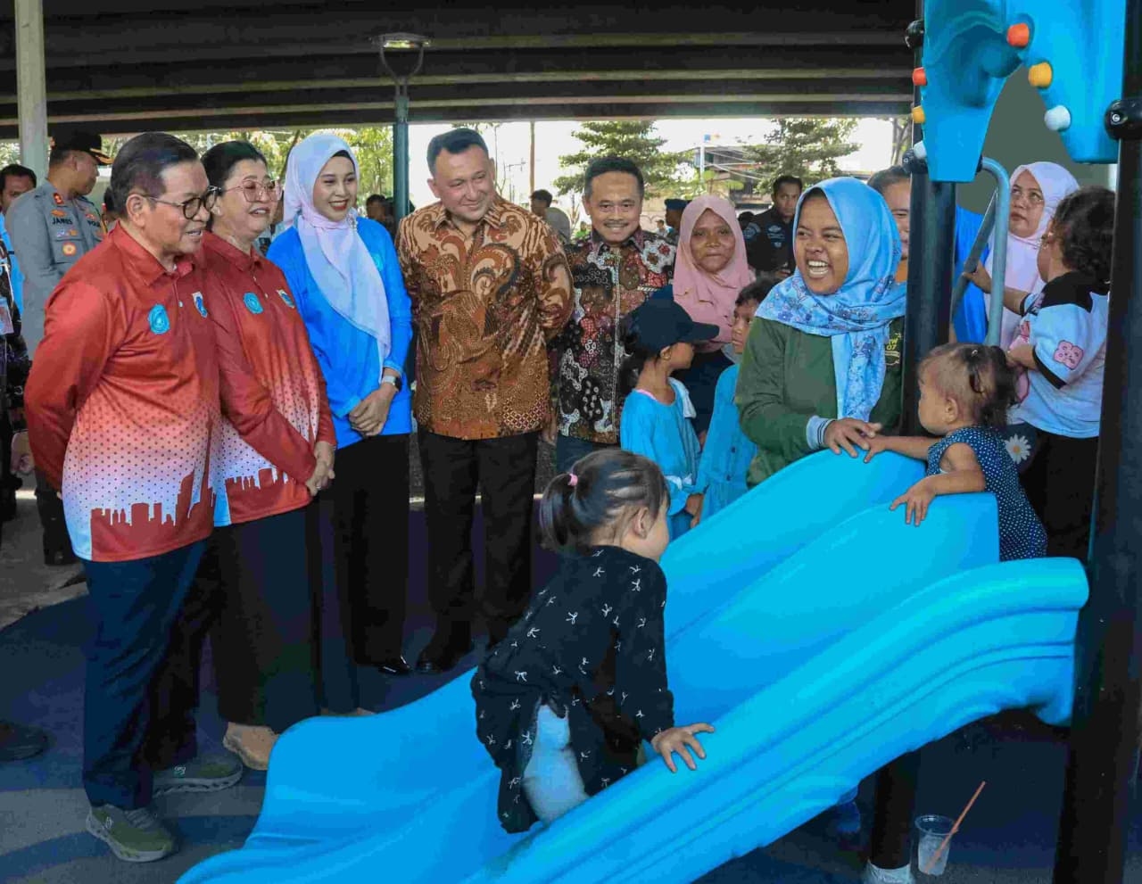 Resmikan Taman Si Pitung Jampea, Gubernur Pramono Perluas RTH di Kolong Jembatan, Ini Fasilitasnya