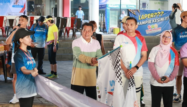 Dilepas Bupati Tangerang Maesyal Rasyid, Starfit Fun Run 2025 di Pasmod Intermoda Cisauk Berlangsung Meriah