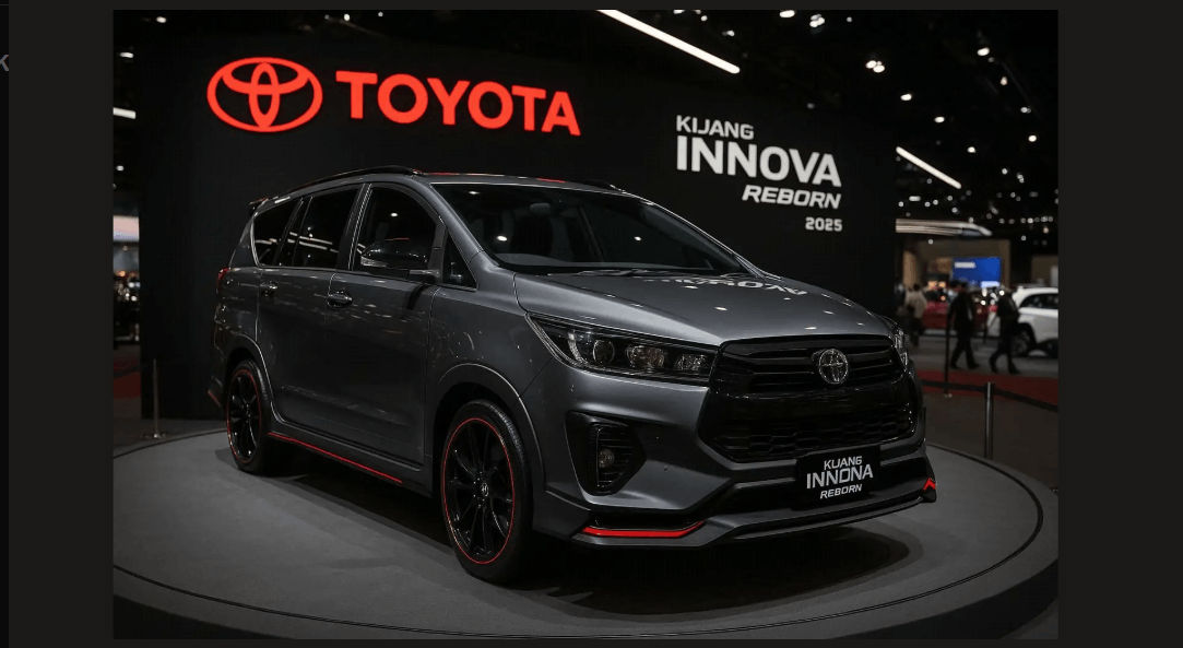 Punya Garis Body Tajam dan Aerodinamis, All New Innova Reborn 2025 Meluncur dengan Mesin Hybrid Super Irit, Akankah Sukses Seperti Toyota Veloz?