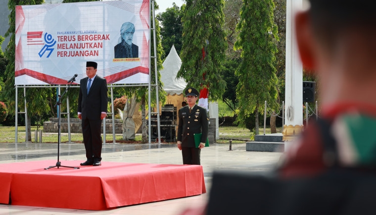 Pimpin Upacara Hari Pahlawan di TMP Raden Arya Wangsakara, Bupati Tangerang Sampaikan 3 Sikap Pejuang yang Harus Diteladani Generasi Muda