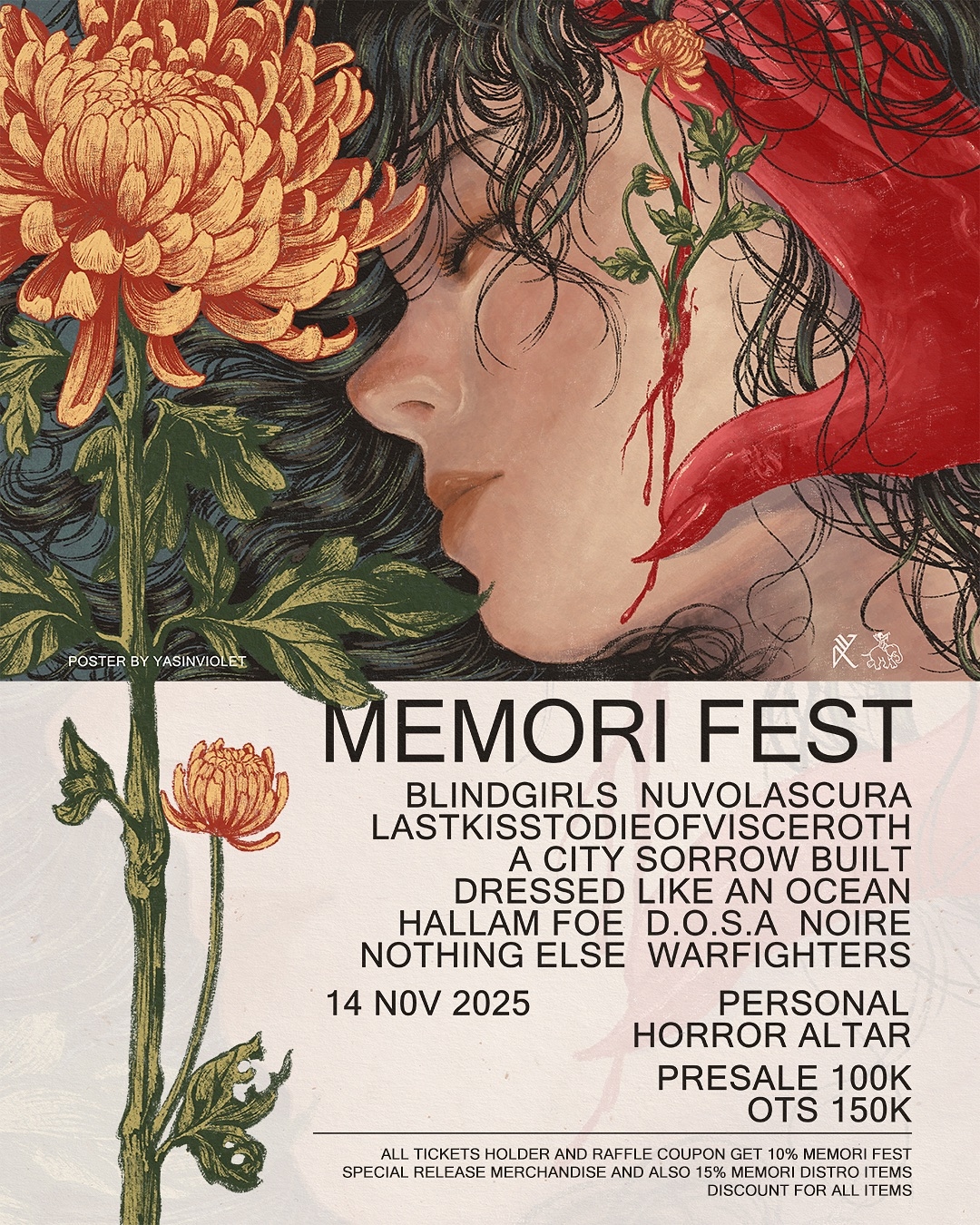 Memorifest 2025: Festival Musik Skramz Hadir di Surabaya Akhir Pekan Ini, Cek Daftar Penampil dan Harga Tiketnya di Sini!