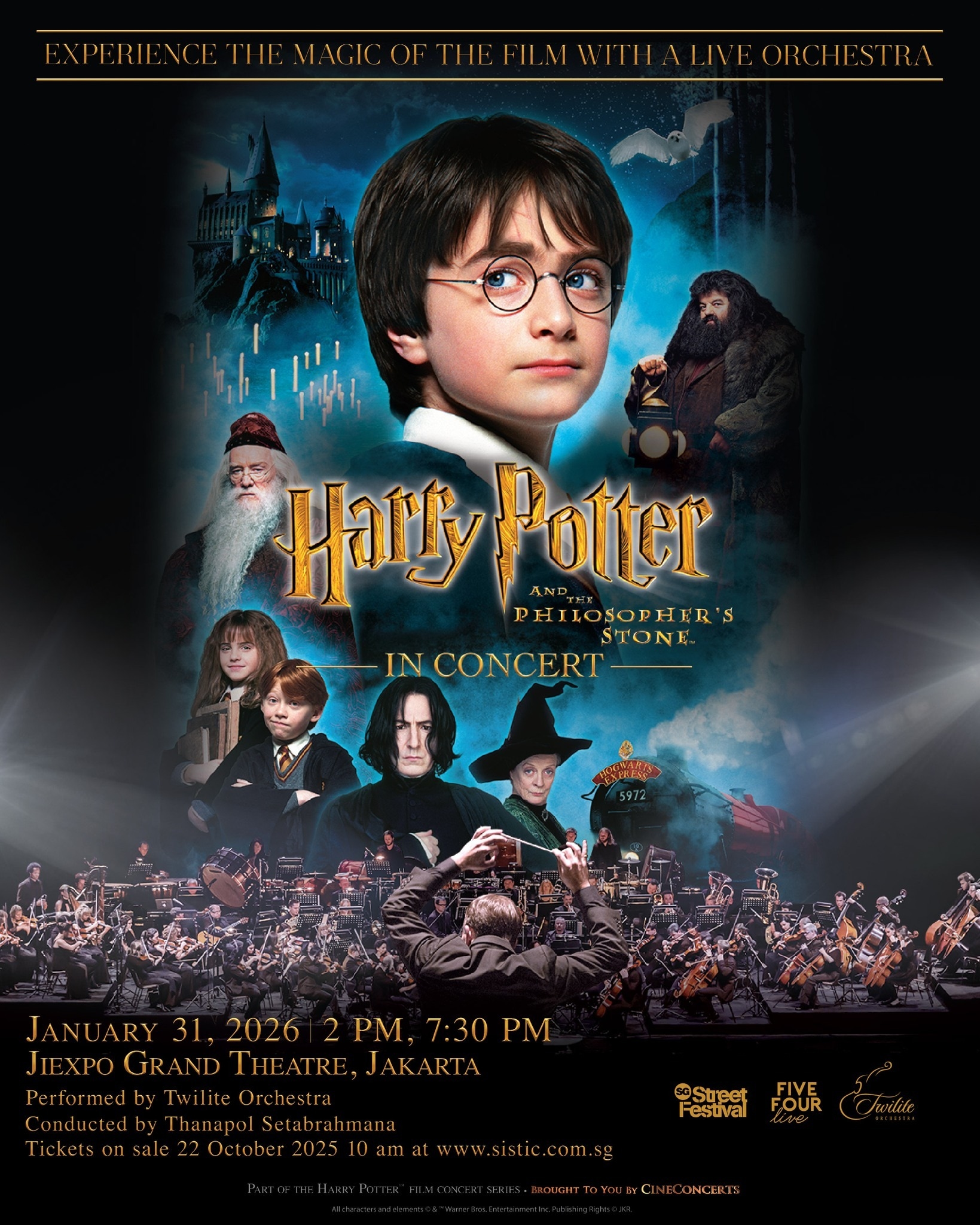 Harry Potter in Concert Hadir di JIExpo Kemayoran pada Januari 2026, Penjualan Tiket Early Bird Berlangsung hingga 30 November, Segini Harganya!