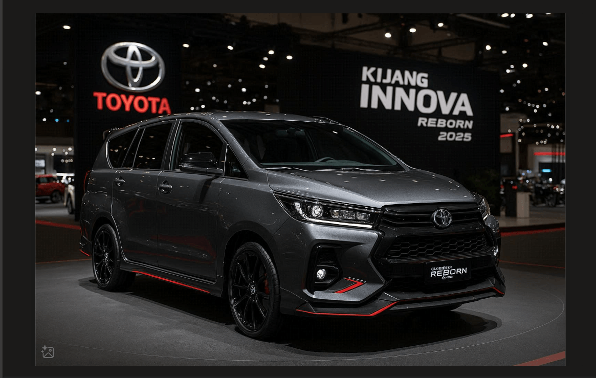 Bocoran Panas! All New Innova Reborn 2025 Siap Meluncur dengan Kesan Premium dan Sporty yang Kuat