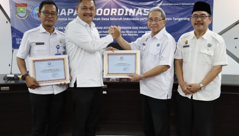 Wujudkan Desa Bersinar, BNN Kabupaten Tangerang Gandeng Kades Perangi Narkoba Lewat Program P4GN