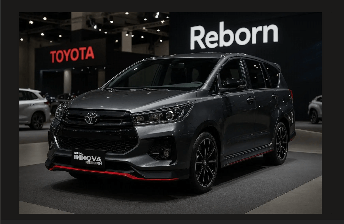 Mitsubishi Xpander Kalah Telak, All New Innova Reborn 2025 Terbaru Akan Diluncurkan, Mesin Agresif dan Tampilan Sangar