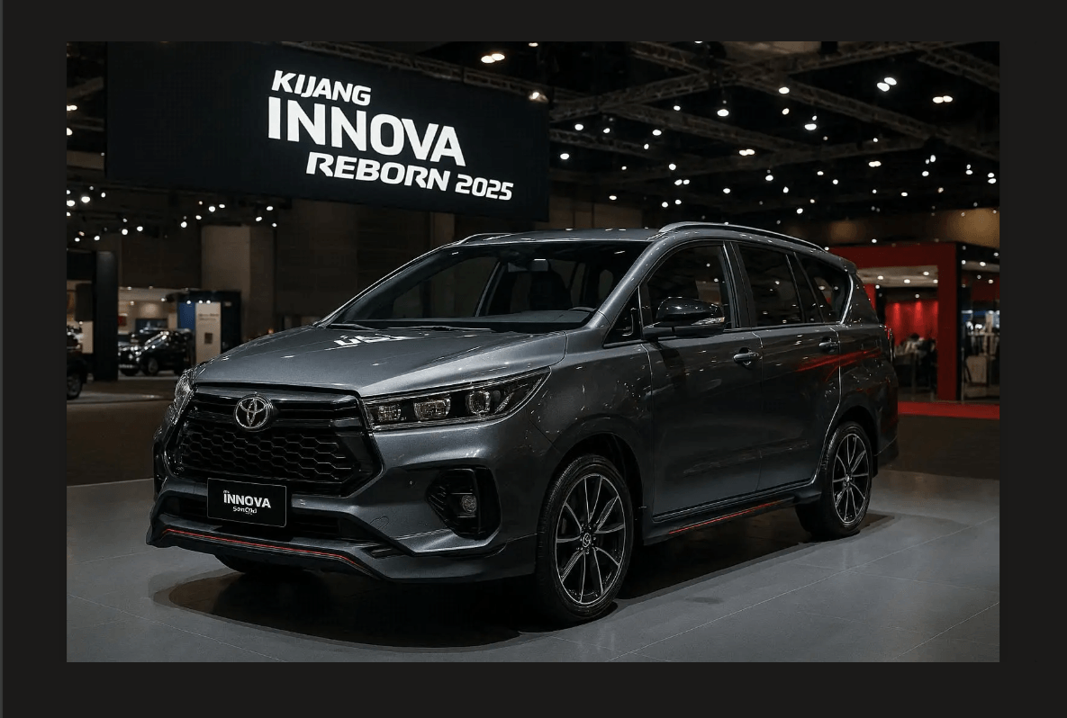 All New Innova Reborn 2025 Makin Ciamik dan Sekilas Mengusung Nuansa Sporty yang Modern, Cek Harganya