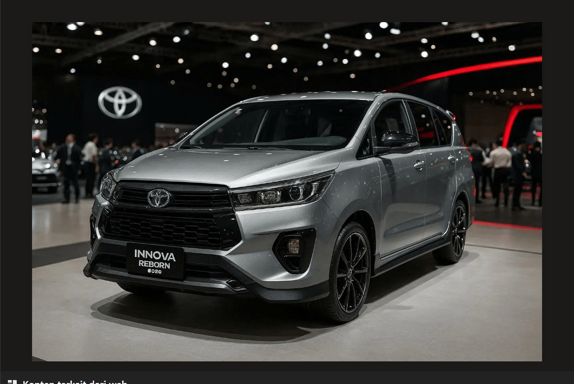 Mobil Keluarga Jagoan Toyota ini Bisa Bikin Lawan Auto Minder, Ini Wujud Toyota Kijang Innova Reborn 2025 Terbaru