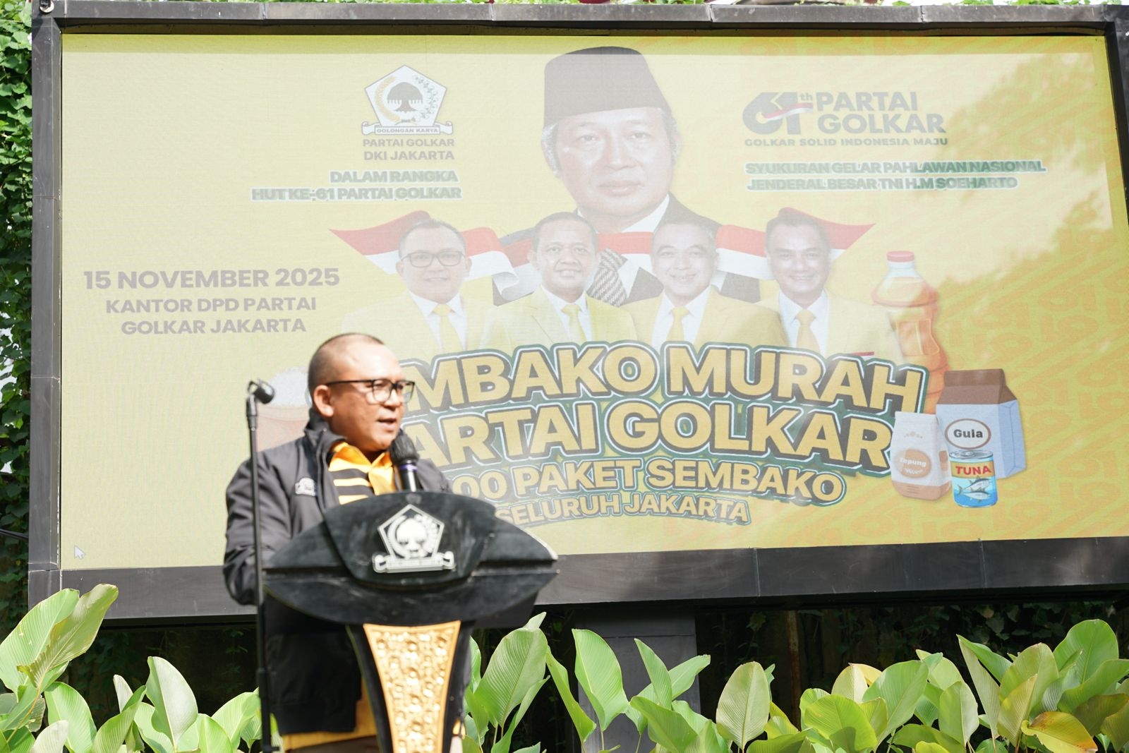 Basri Baco: Program Sembako Golkar DKI Bukti Nyata Kepedulian pada Rakyat