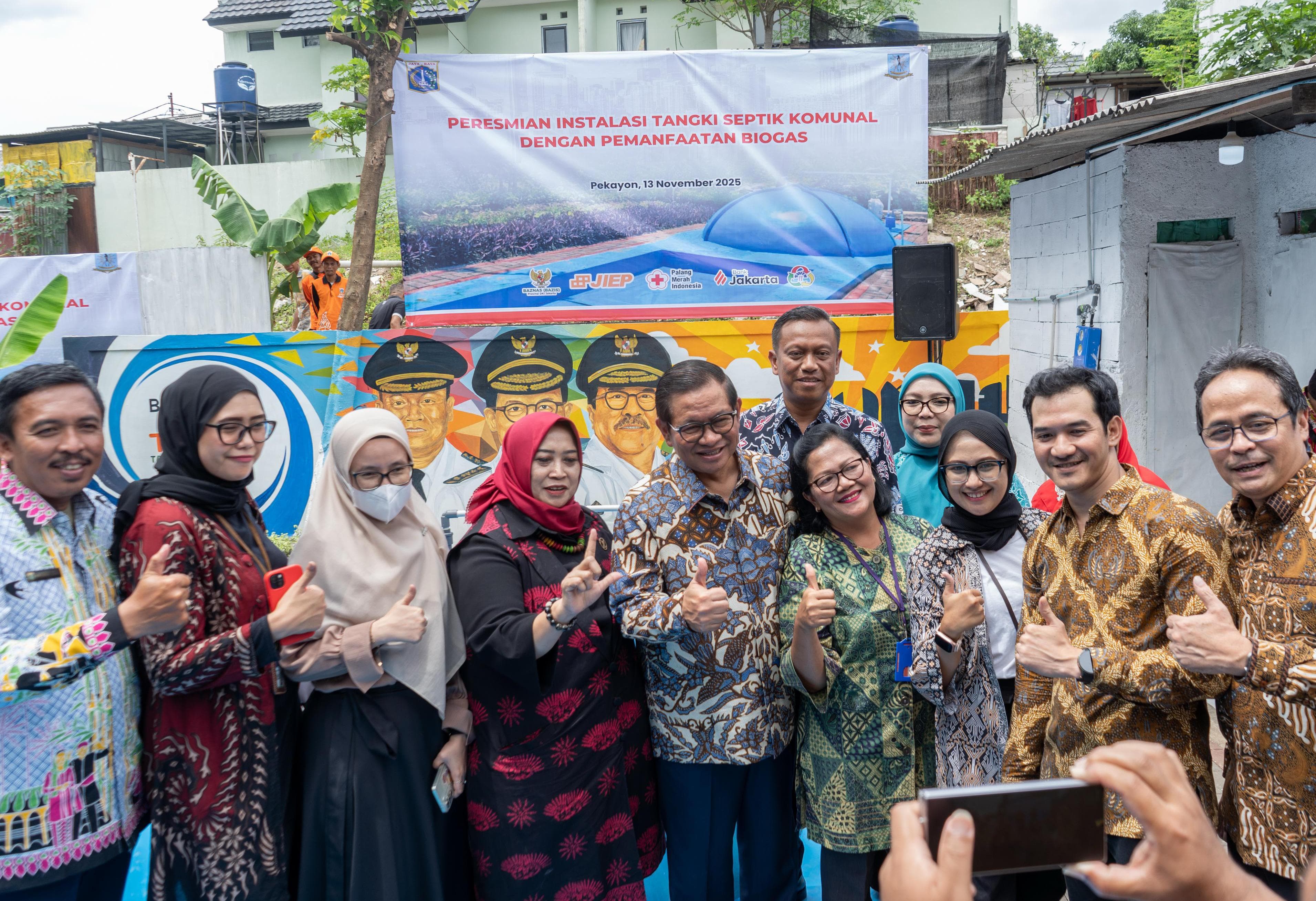 Gubernur Pramono Dorong Sanitasi Ramah Lingkungan, Bank Jakarta Dukung Melalui Biodigester Komunal
