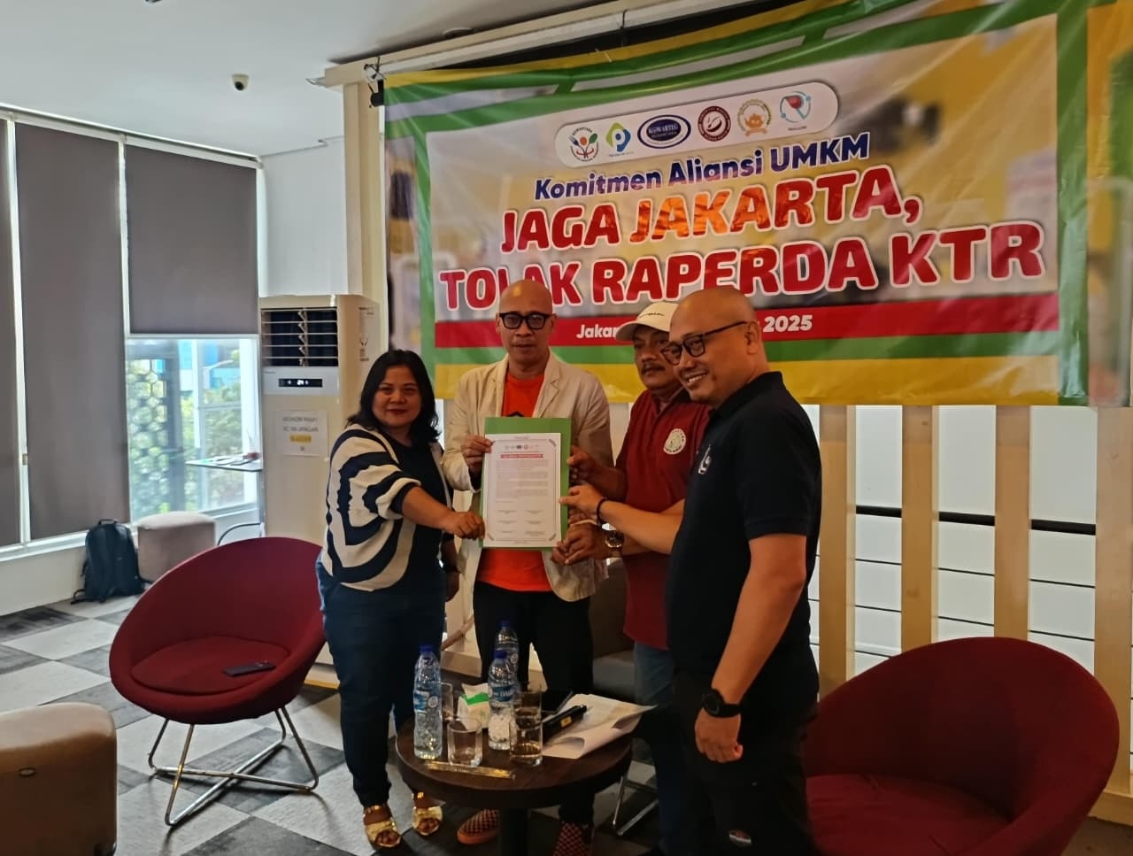 Aliansi UMKM DKI Tolak Raperda KTR, Nilai Dewan Tak Berempati Terhadap Kondisi Sosial Ekonomi Saat Ini