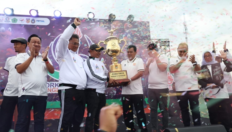 PORKAB VI Kabupaten Tangerang Resmi Ditutup Bupati Maesyal, Kecamatan Pakuhaji Jadi Juara Umum, Ini Daftar 10 Besar Peraih Medali Terbanyak