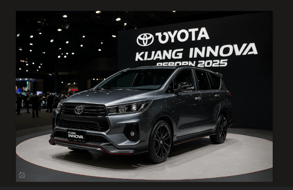 Toyota Gak Main-Main! All New Innova Reborn 2025 Makin Modern, Fitur Naik Kelas, Mesin Lebih Efisien, dan Harga Bocorannya Bikin Kaget!