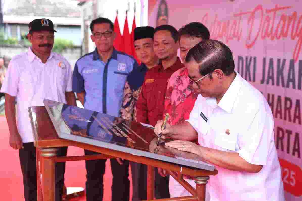 Ubah Nama Kampung Tanah Merah Jadi Tanah Harapan, Gubernur Pramono Komitmen Beri Fasilitas Layak