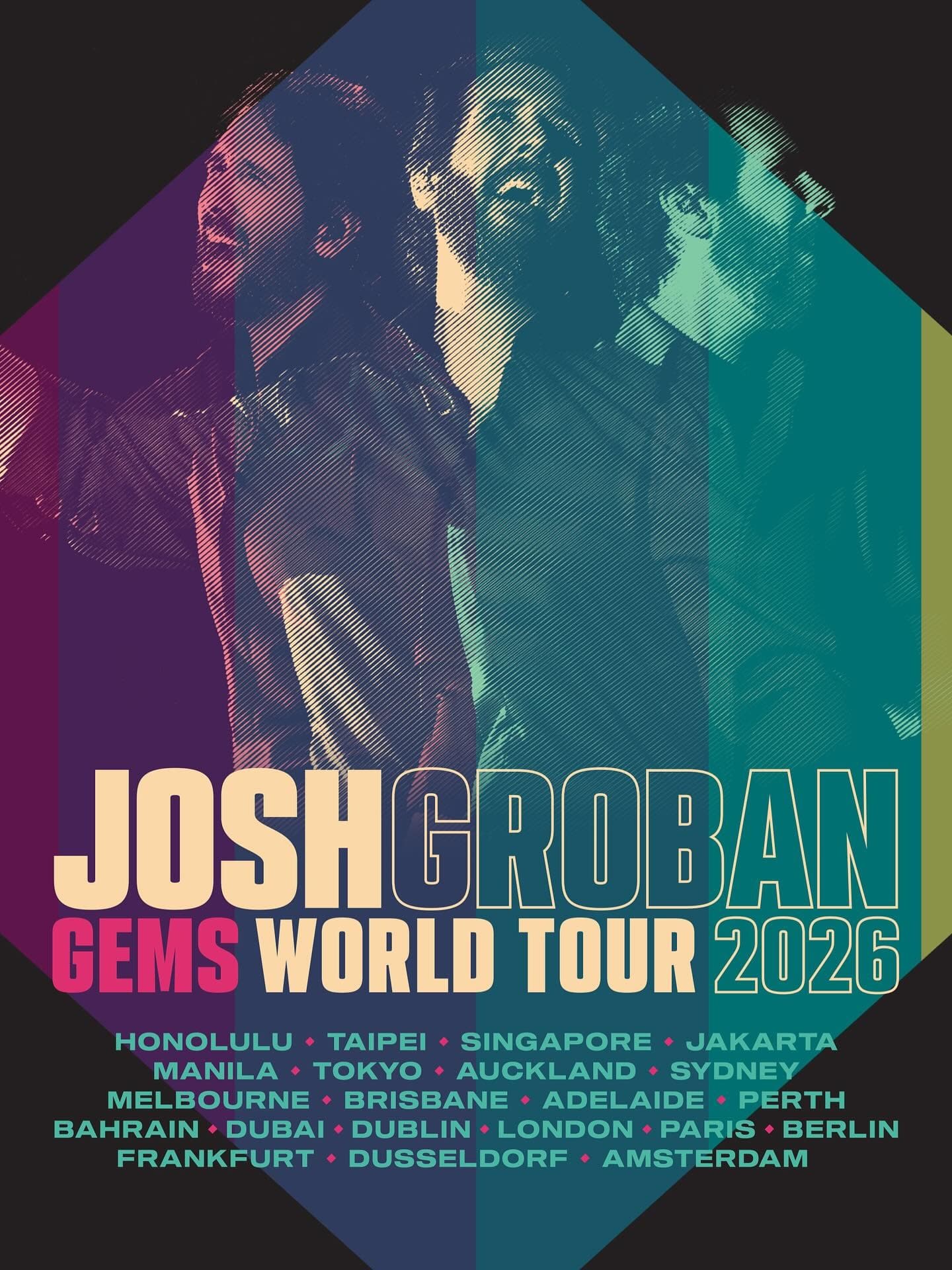 GEMS World Tour 2026: Josh Groban Bersama Raisa Meriahkan Valentine di Pacific Place Jakarta, Penjualan Tiket Dimulai Hari Ini