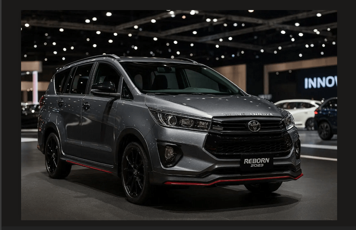 All New Innova Reborn 2025 Tampak Makin Beringas dengan Mesin dan Desain yang Diperbarui
