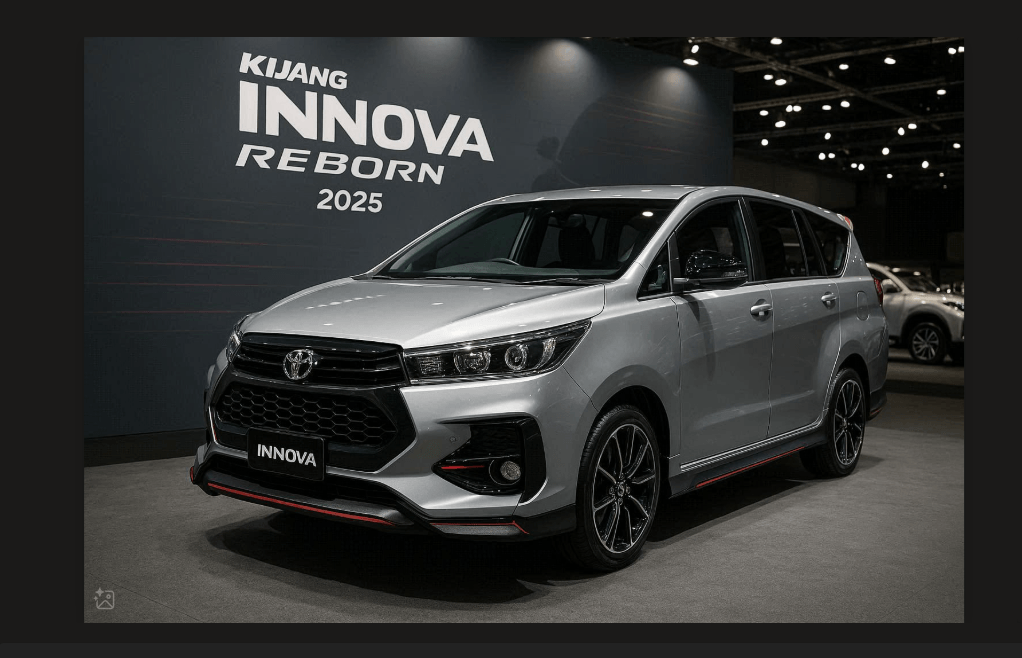 All New Innova Reborn 2025 Jadi Varian Toyota Kijang Paling Canggih, Tawarkan Spek Powerful dengan Desain Trendy