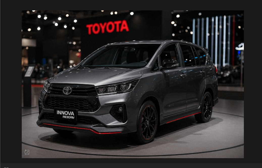 All New Innova Reborn 2025 Punya Tampilan Futuristik dan Desain Ergonomis yang Menggoda, Yuk Intip Detail Speknya