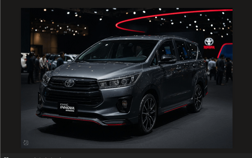Desain Sporty, All New Innova Reborn 2025 Akan Menggeser Kepopuleran Mitsubishi Xpander Dengan Fitur Melimpah